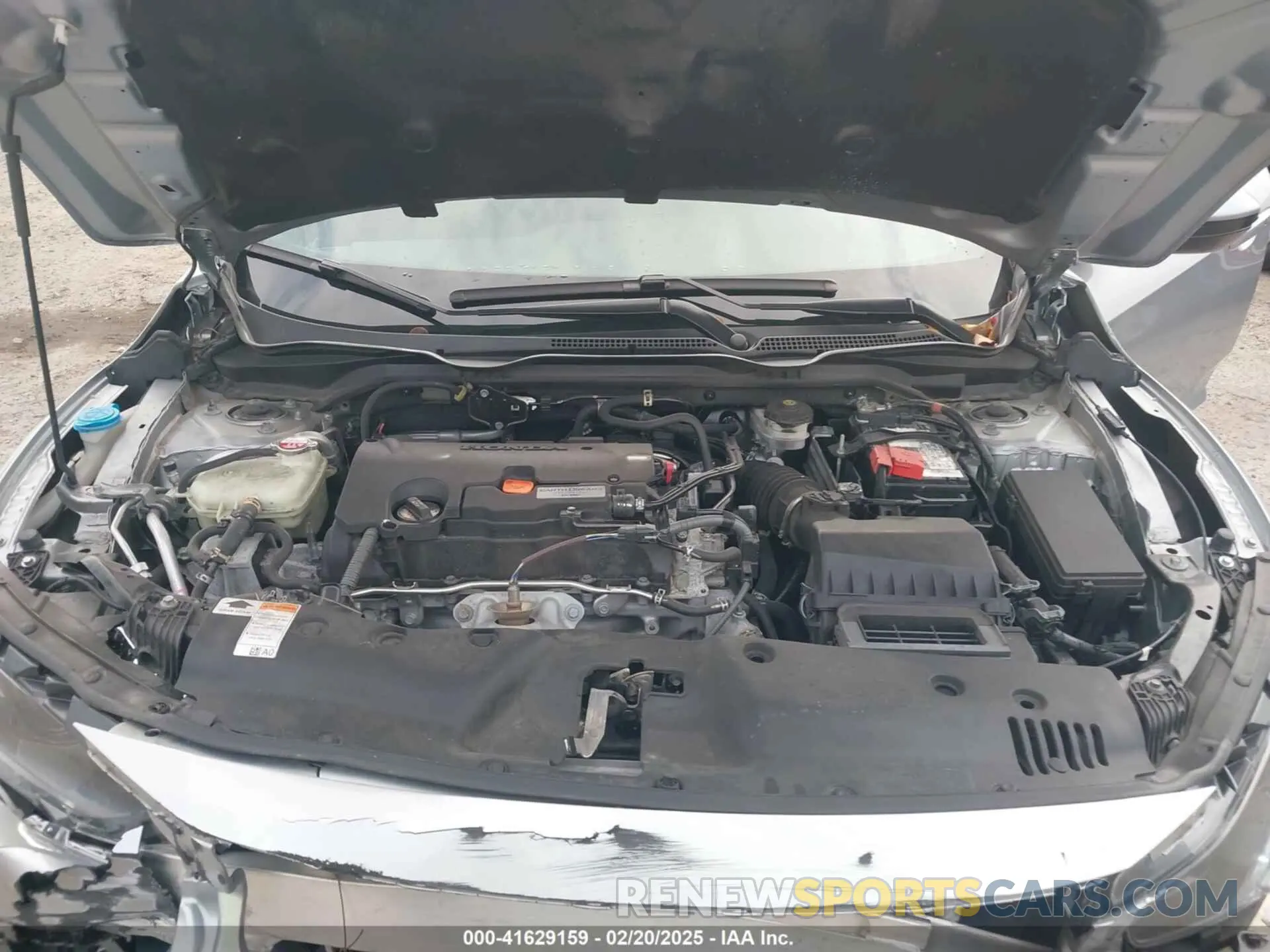 10 fotografías del automóvil dañado 2HGFC2F85LH587100 HONDA CIVIC 2020