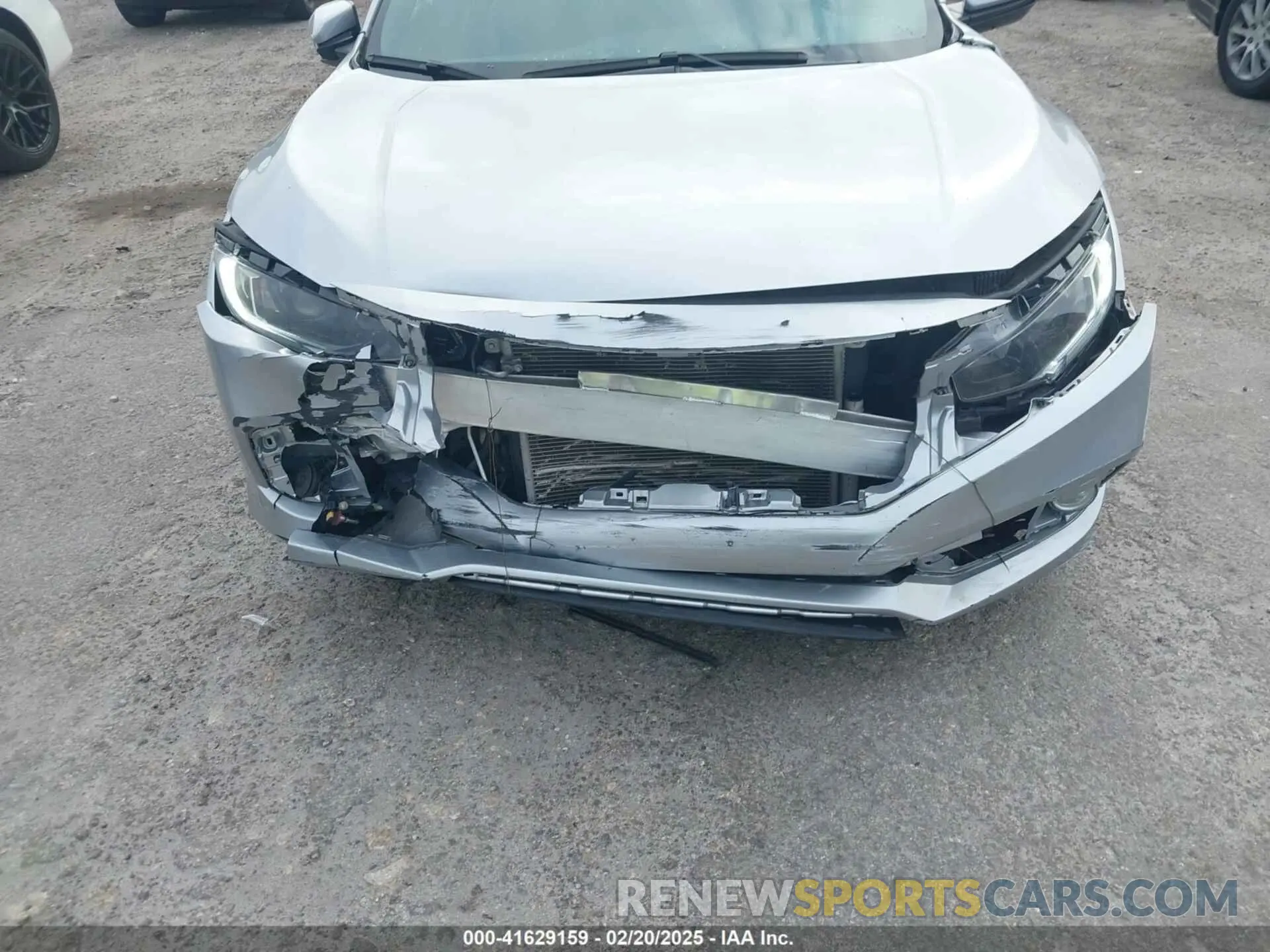 6 fotografías del automóvil dañado 2HGFC2F85LH587100 HONDA CIVIC 2020