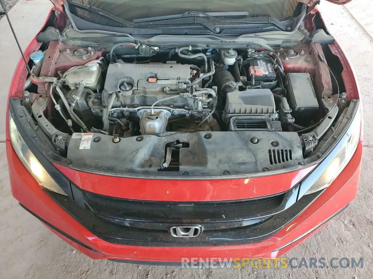 11 fotografías del automóvil dañado 2HGFC2F85LH589803 HONDA CIVIC 2020