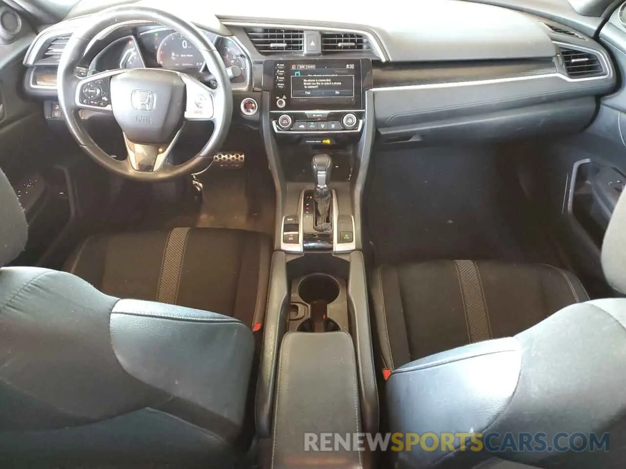 8 fotografías del automóvil dañado 2HGFC2F85LH589803 HONDA CIVIC 2020