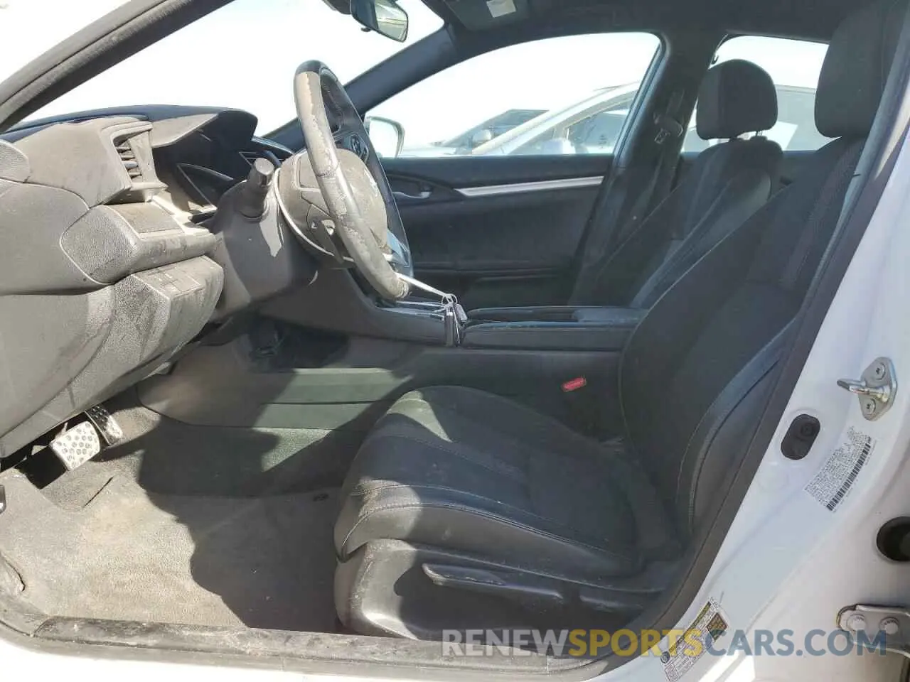 7 fotografías del automóvil dañado 2HGFC2F86LH503575 HONDA CIVIC 2020