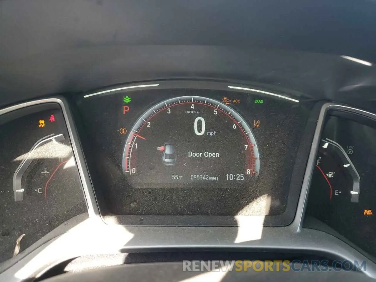 9 fotografías del automóvil dañado 2HGFC2F86LH503575 HONDA CIVIC 2020