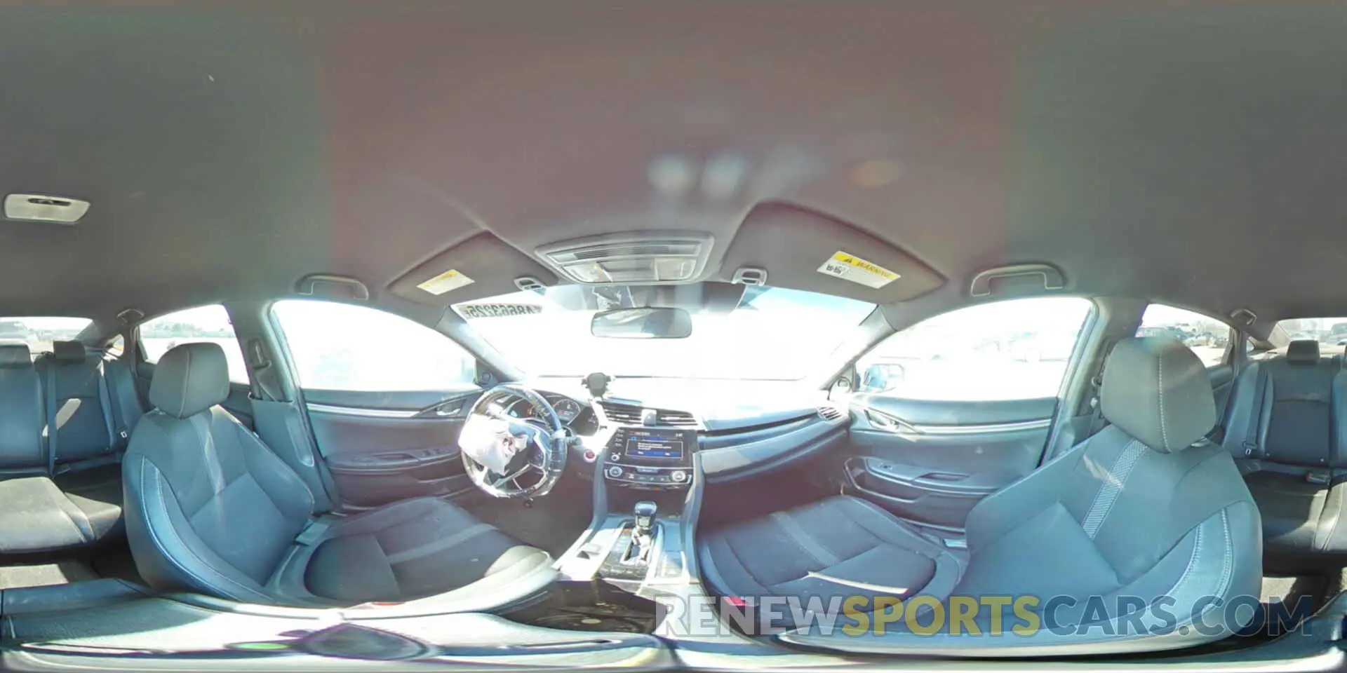 12 fotografías del automóvil dañado 2HGFC2F86LH505195 HONDA CIVIC 2020