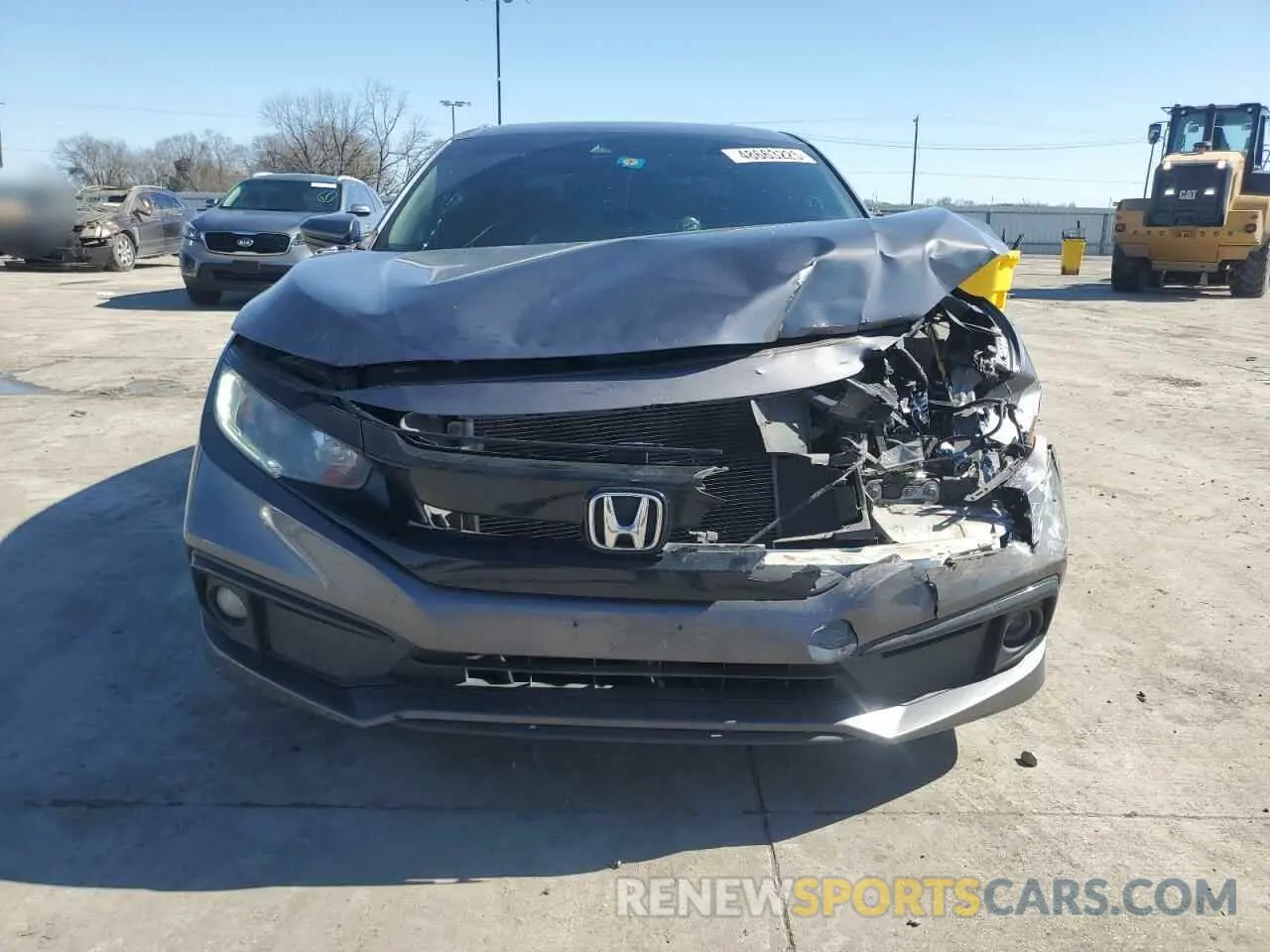 5 fotografías del automóvil dañado 2HGFC2F86LH505195 HONDA CIVIC 2020