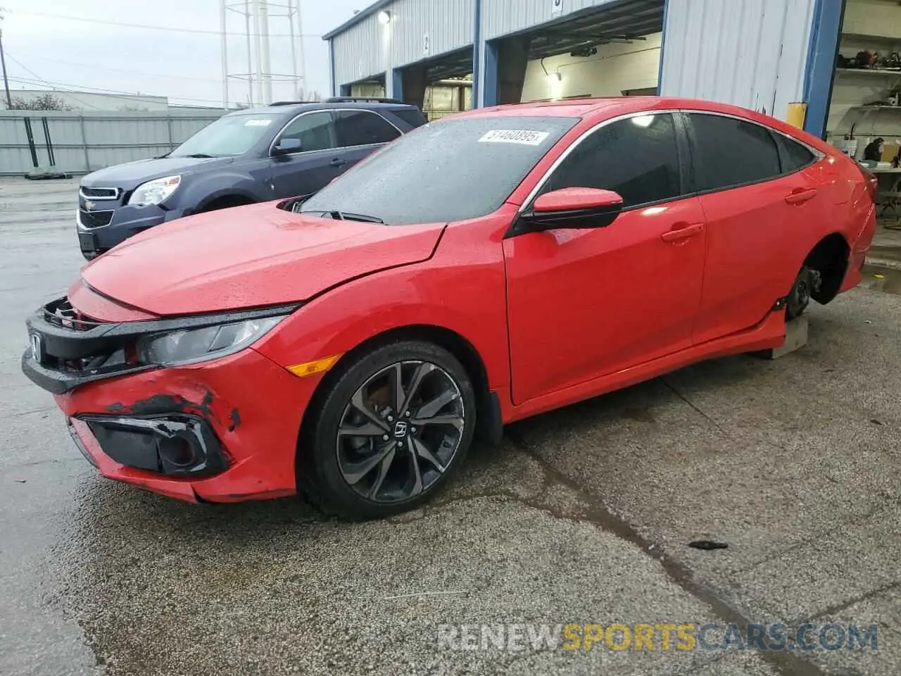1 fotografías del automóvil dañado 2HGFC2F86LH526998 HONDA CIVIC 2020