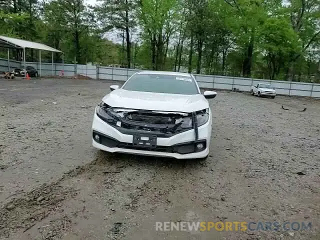 13 fotografías del automóvil dañado 2HGFC2F86LH532171 HONDA CIVIC 2020