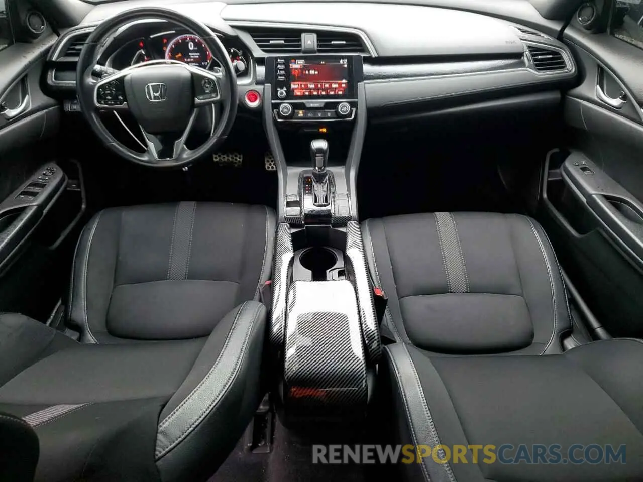 8 fotografías del automóvil dañado 2HGFC2F86LH532171 HONDA CIVIC 2020