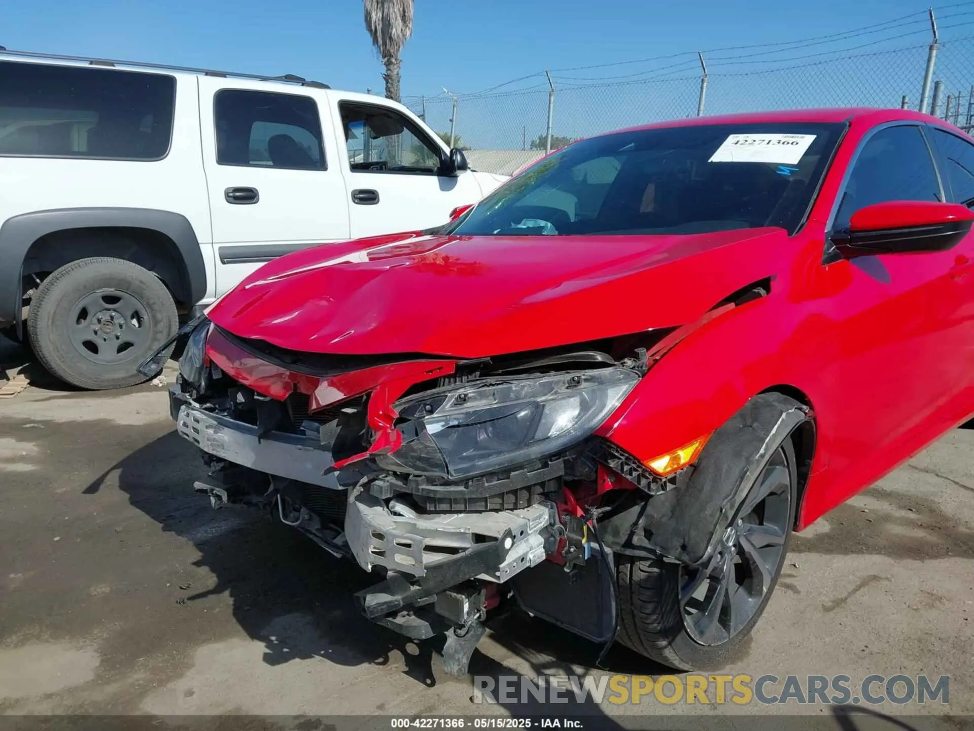 6 fotografías del automóvil dañado 2HGFC2F86LH569835 HONDA CIVIC 2020