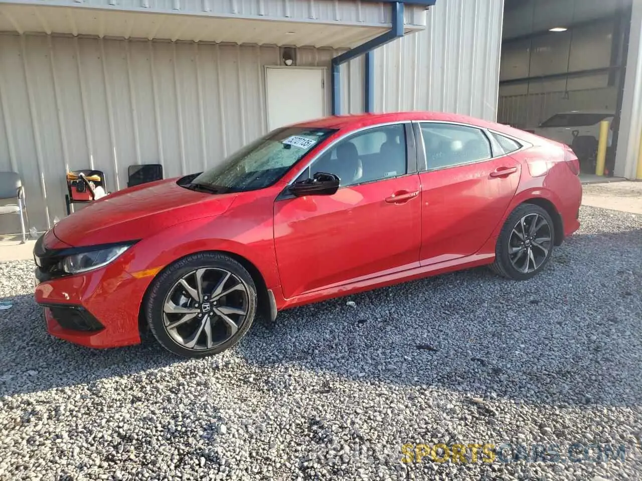 1 fotografías del automóvil dañado 2HGFC2F86LH588658 HONDA CIVIC 2020