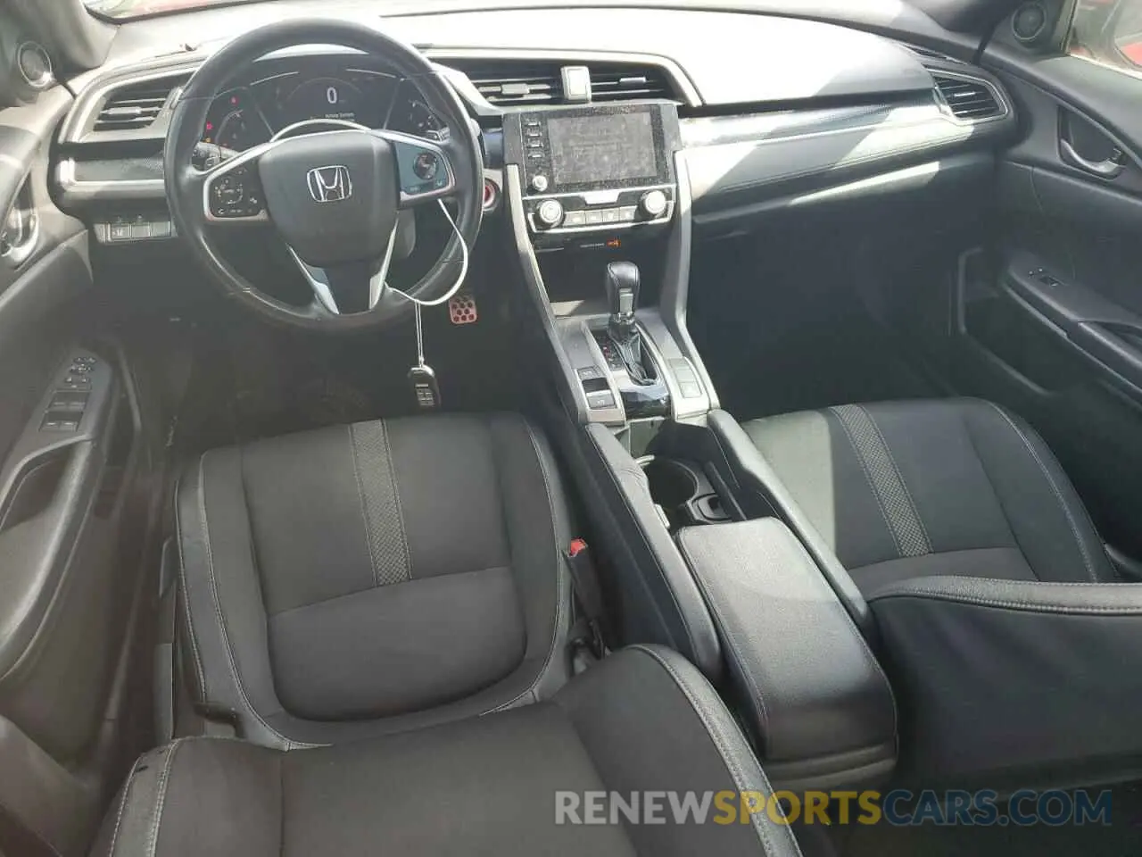 8 fotografías del automóvil dañado 2HGFC2F87LH537167 HONDA CIVIC 2020