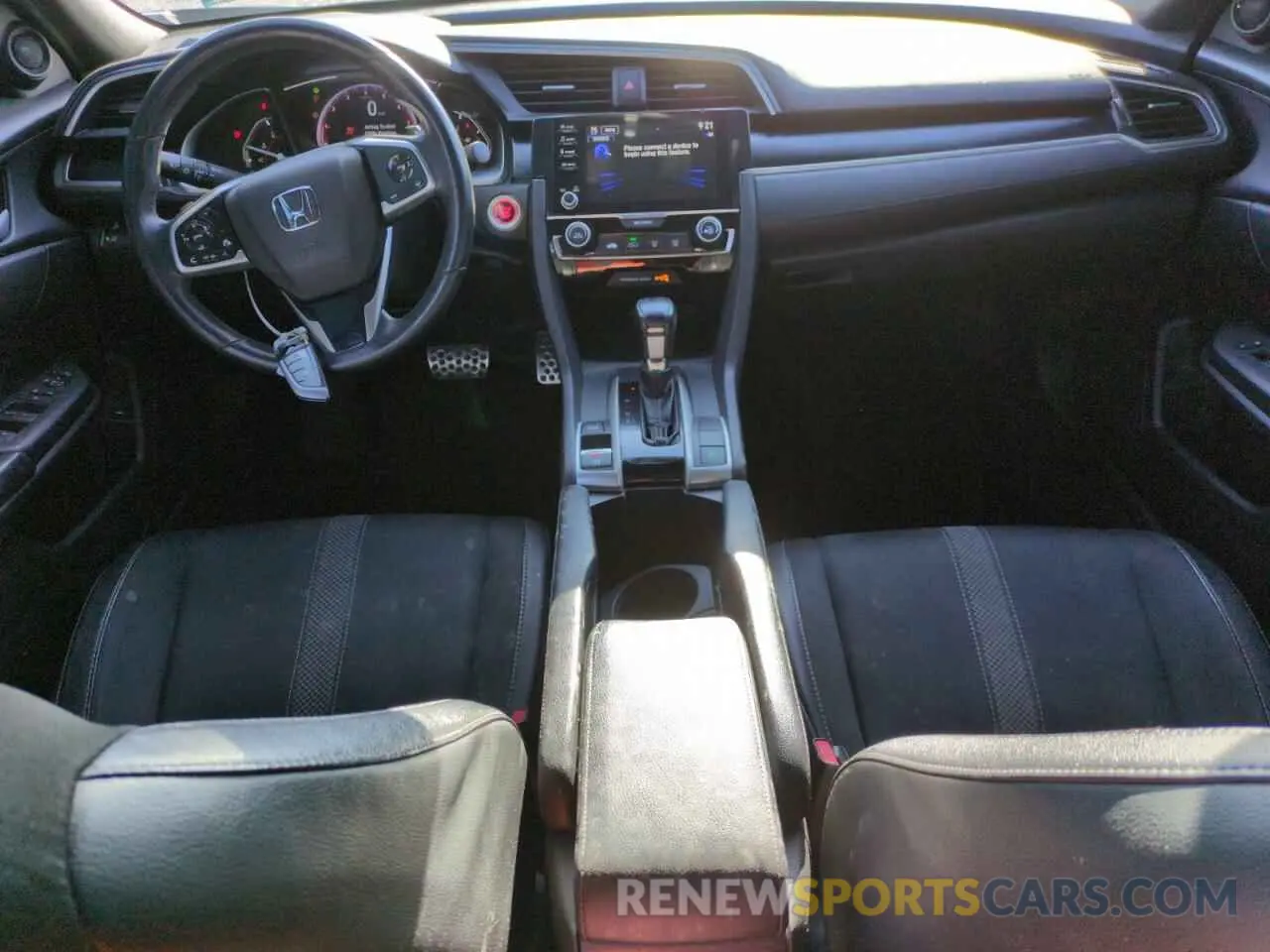 8 fotografías del automóvil dañado 2HGFC2F87LH545592 HONDA CIVIC 2020