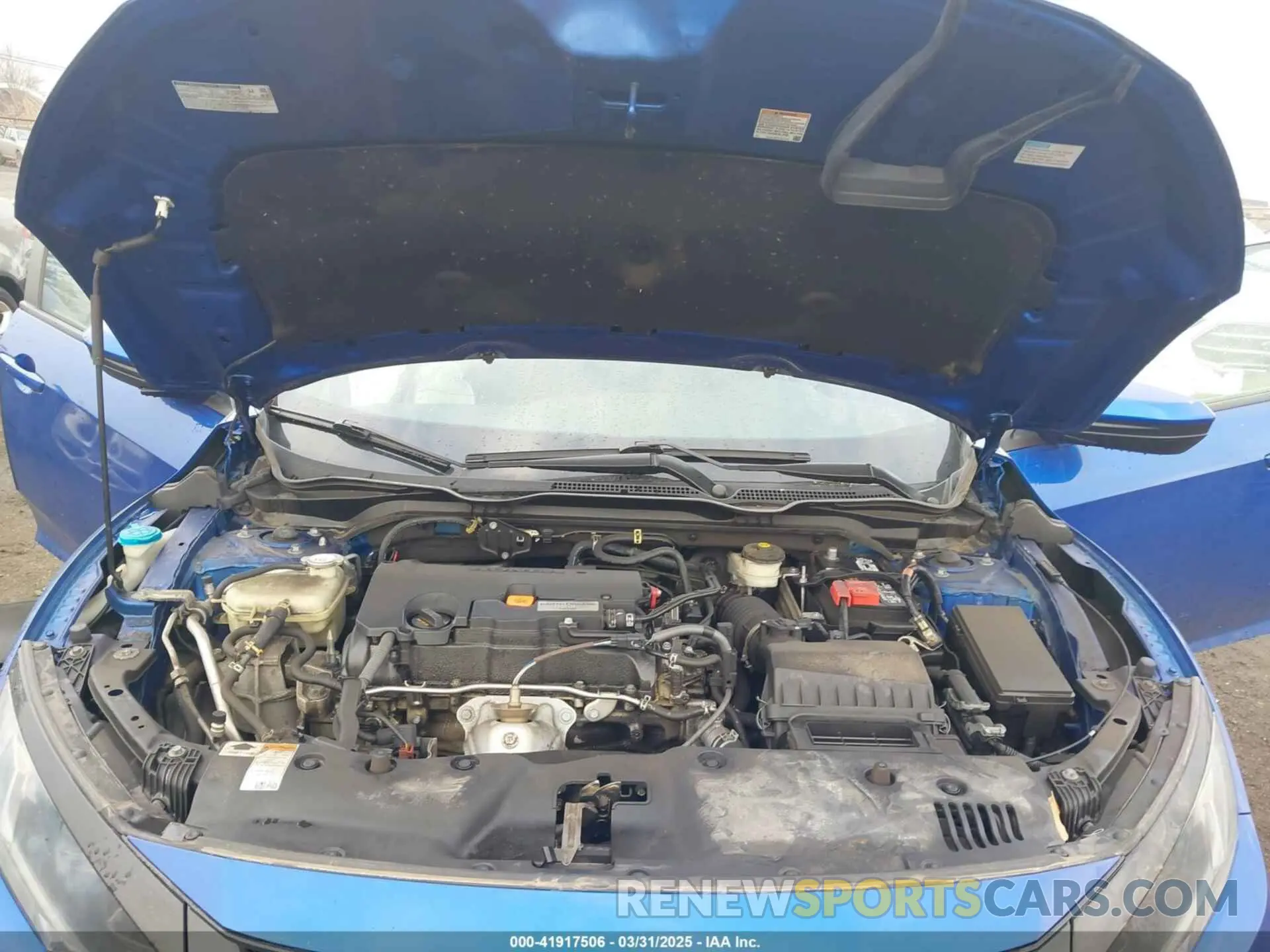 10 fotografías del automóvil dañado 2HGFC2F87LH546581 HONDA CIVIC 2020