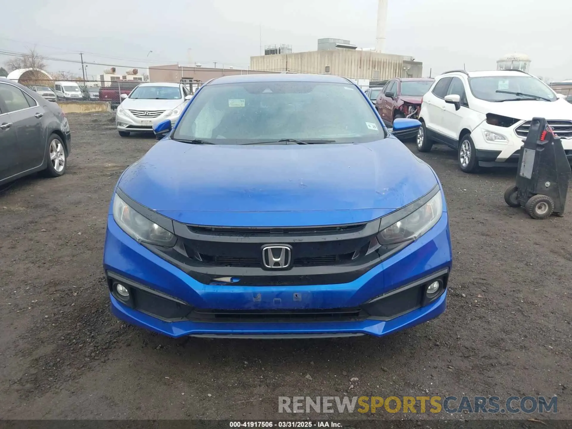 11 fotografías del automóvil dañado 2HGFC2F87LH546581 HONDA CIVIC 2020