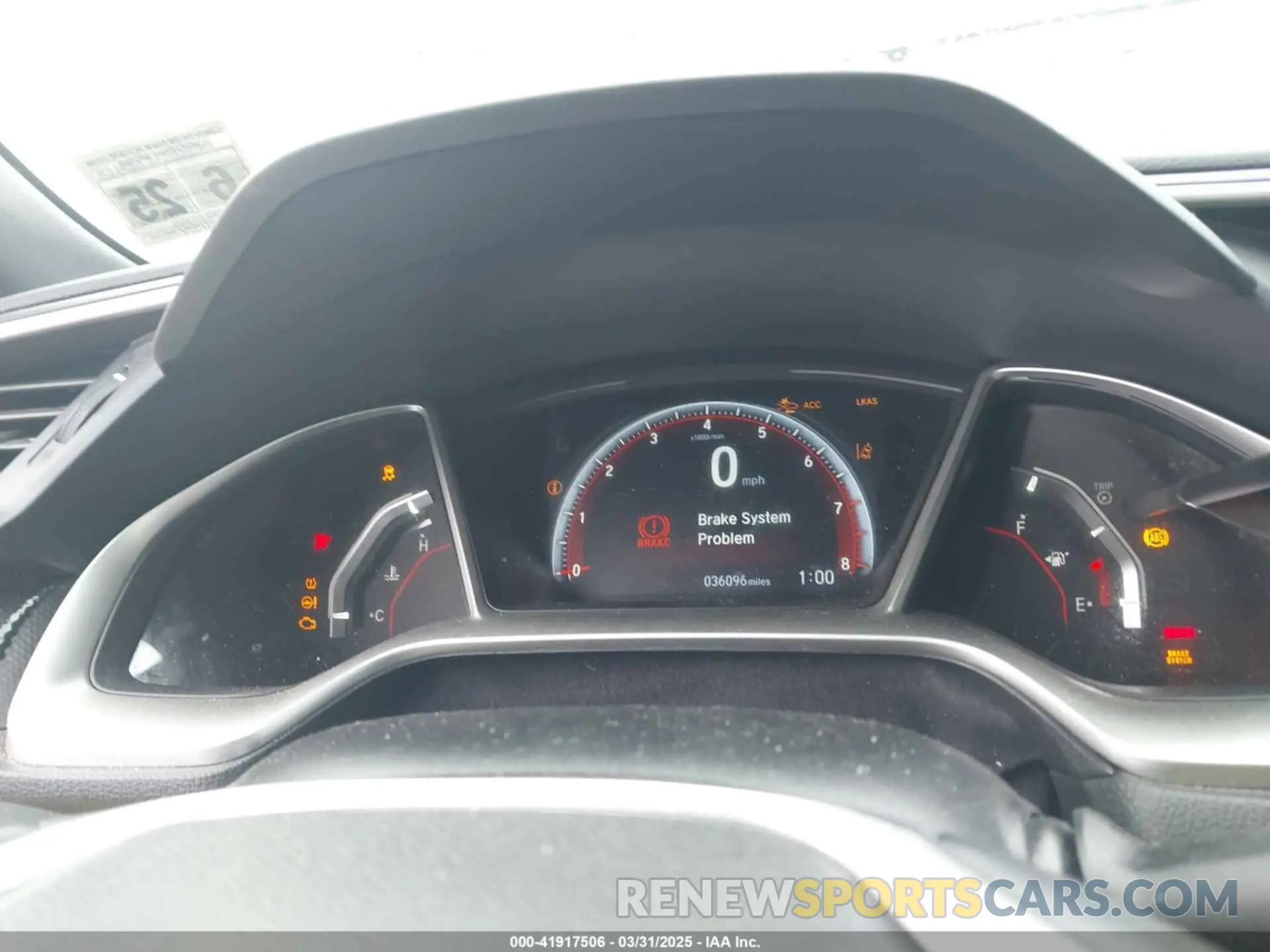 7 fotografías del automóvil dañado 2HGFC2F87LH546581 HONDA CIVIC 2020