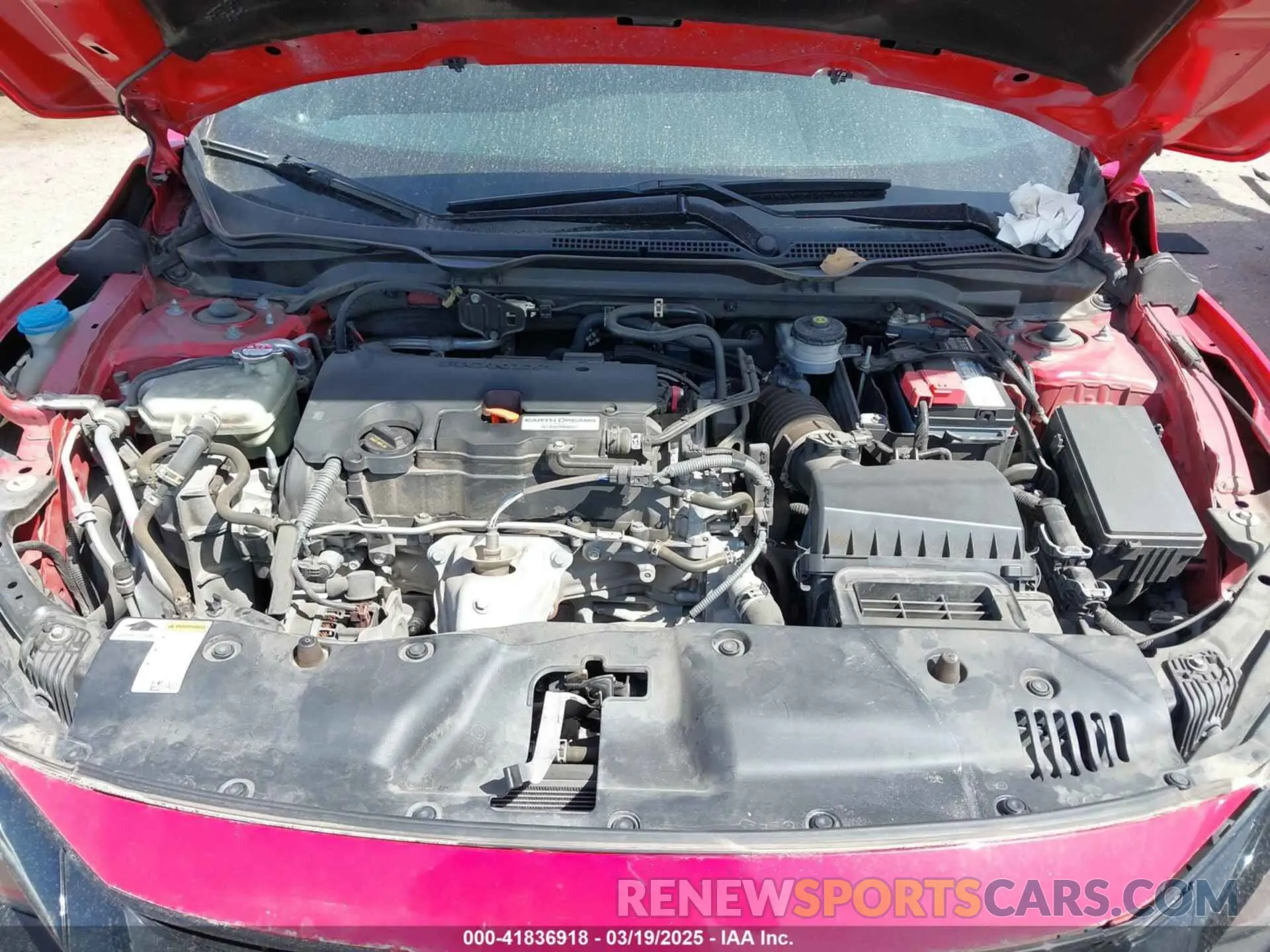 10 fotografías del automóvil dañado 2HGFC2F87LH586109 HONDA CIVIC 2020