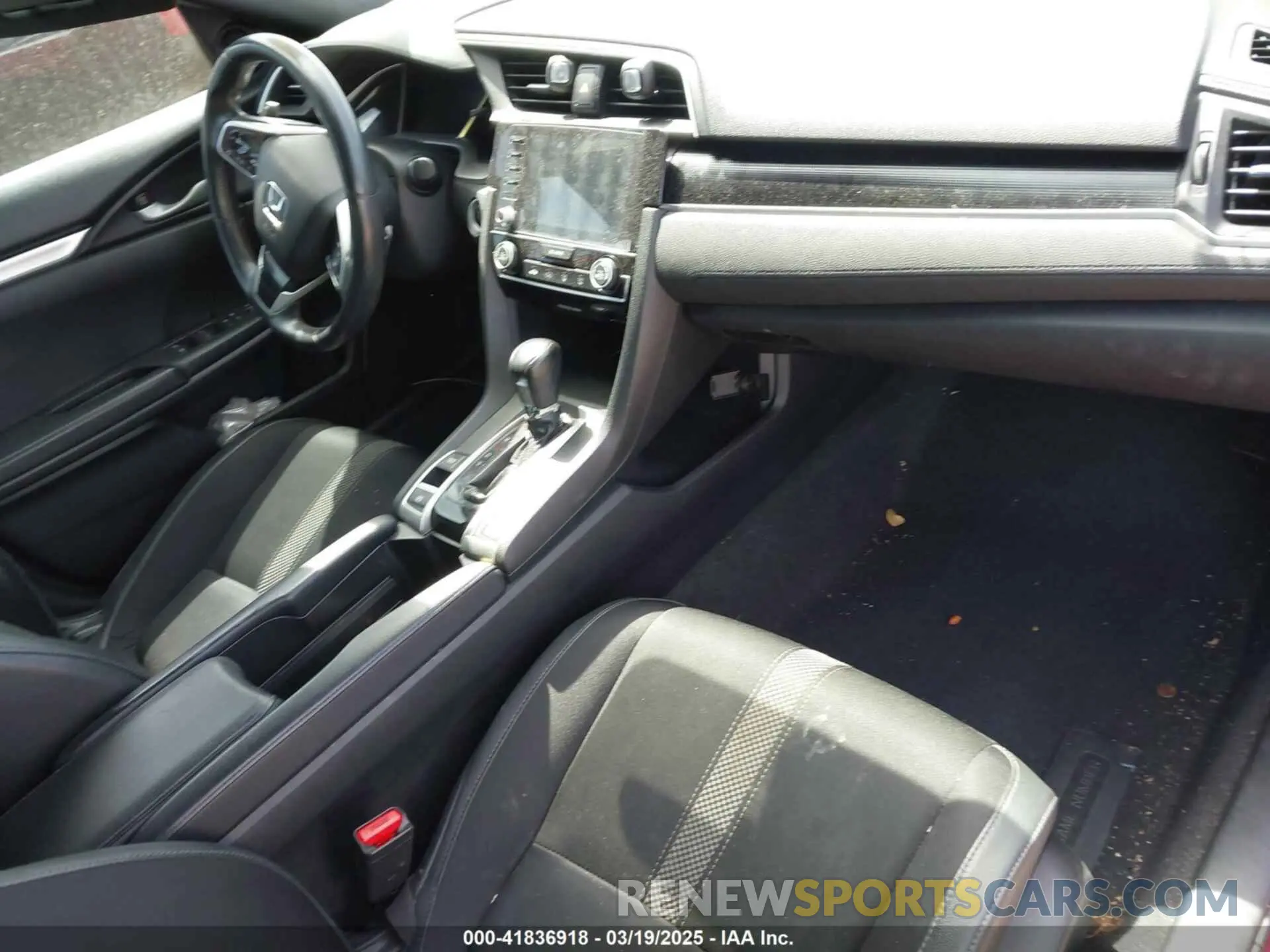 5 fotografías del automóvil dañado 2HGFC2F87LH586109 HONDA CIVIC 2020