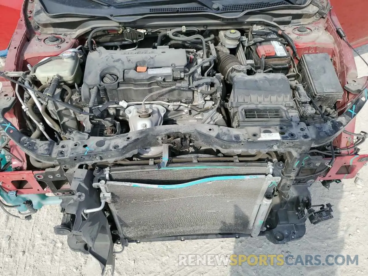 11 fotografías del automóvil dañado 2HGFC2F87LH589818 HONDA CIVIC 2020