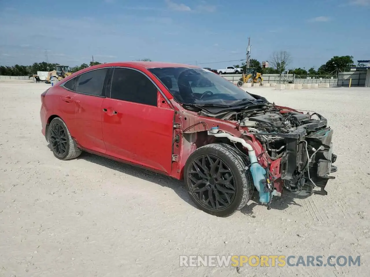 4 fotografías del automóvil dañado 2HGFC2F87LH589818 HONDA CIVIC 2020