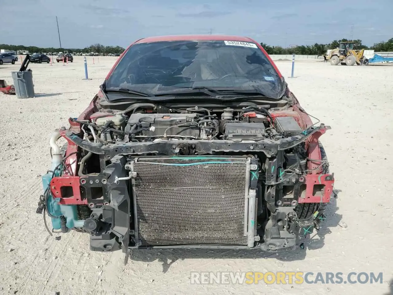 5 fotografías del automóvil dañado 2HGFC2F87LH589818 HONDA CIVIC 2020