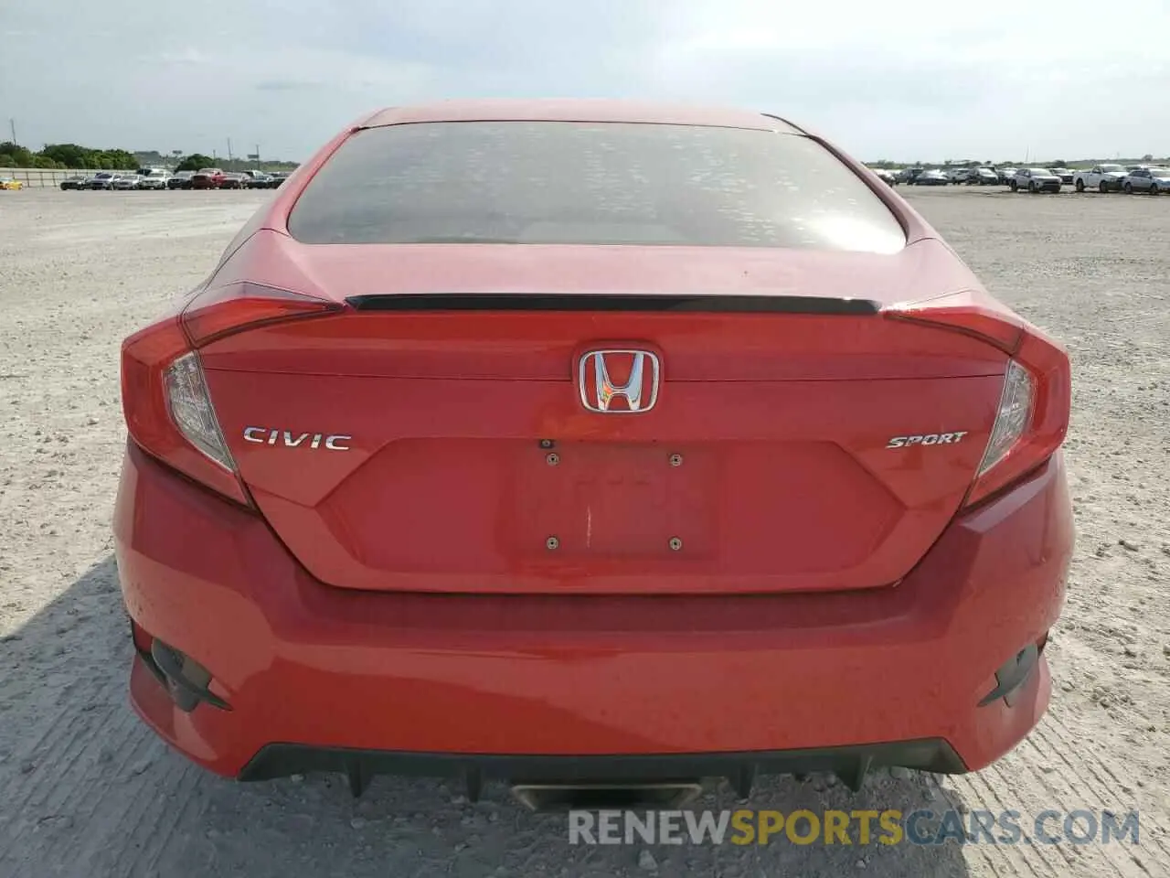 6 fotografías del automóvil dañado 2HGFC2F87LH589818 HONDA CIVIC 2020