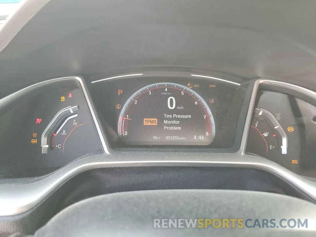 9 fotografías del automóvil dañado 2HGFC2F87LH589818 HONDA CIVIC 2020