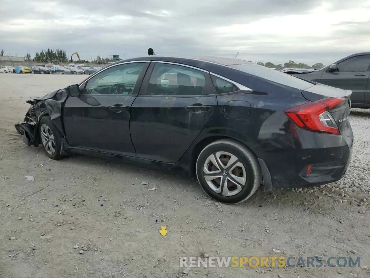 2 fotografías del automóvil dañado 2HGFC2F88LH502167 HONDA CIVIC 2020
