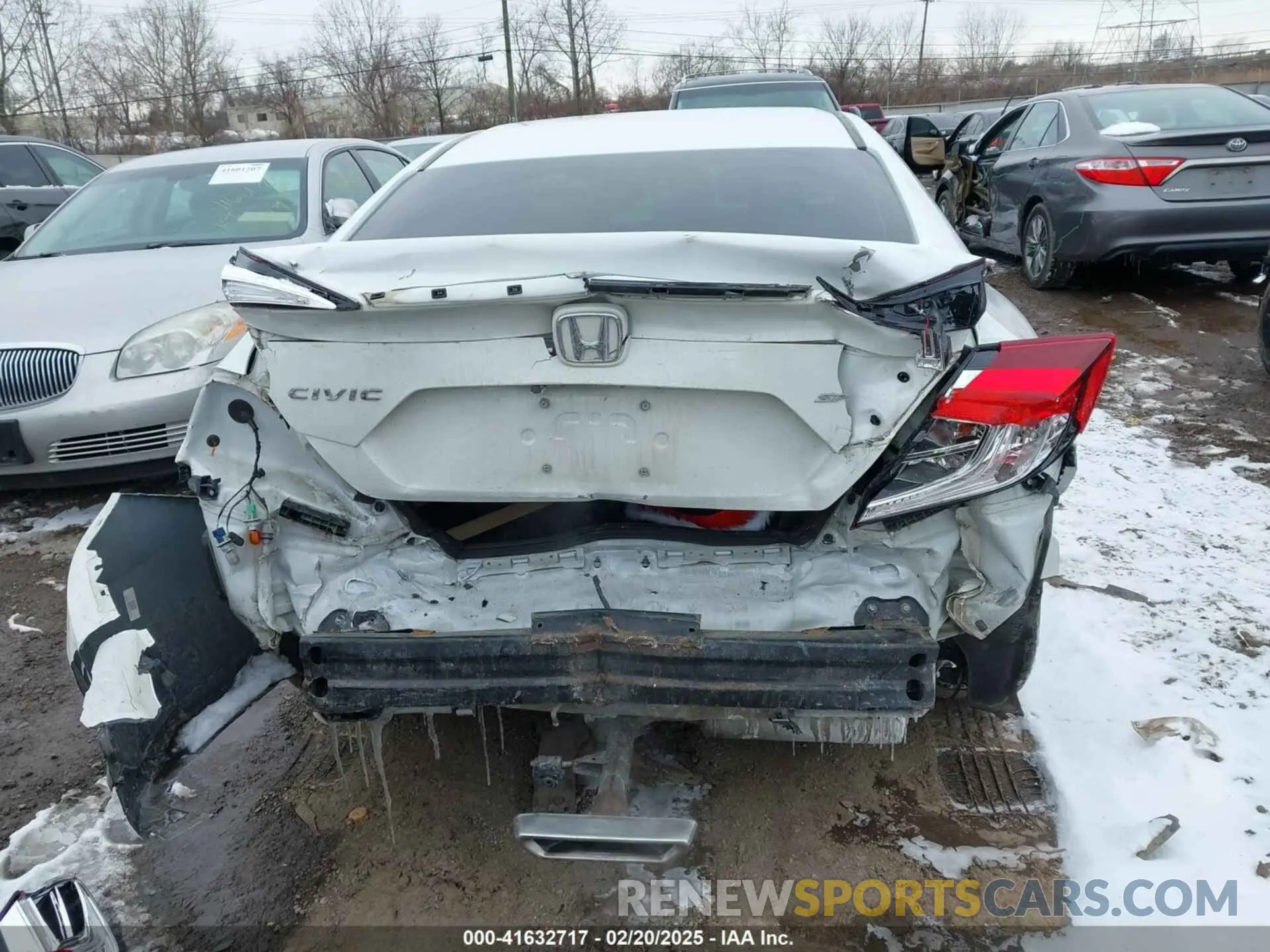 17 fotografías del automóvil dañado 2HGFC2F88LH532186 HONDA CIVIC 2020