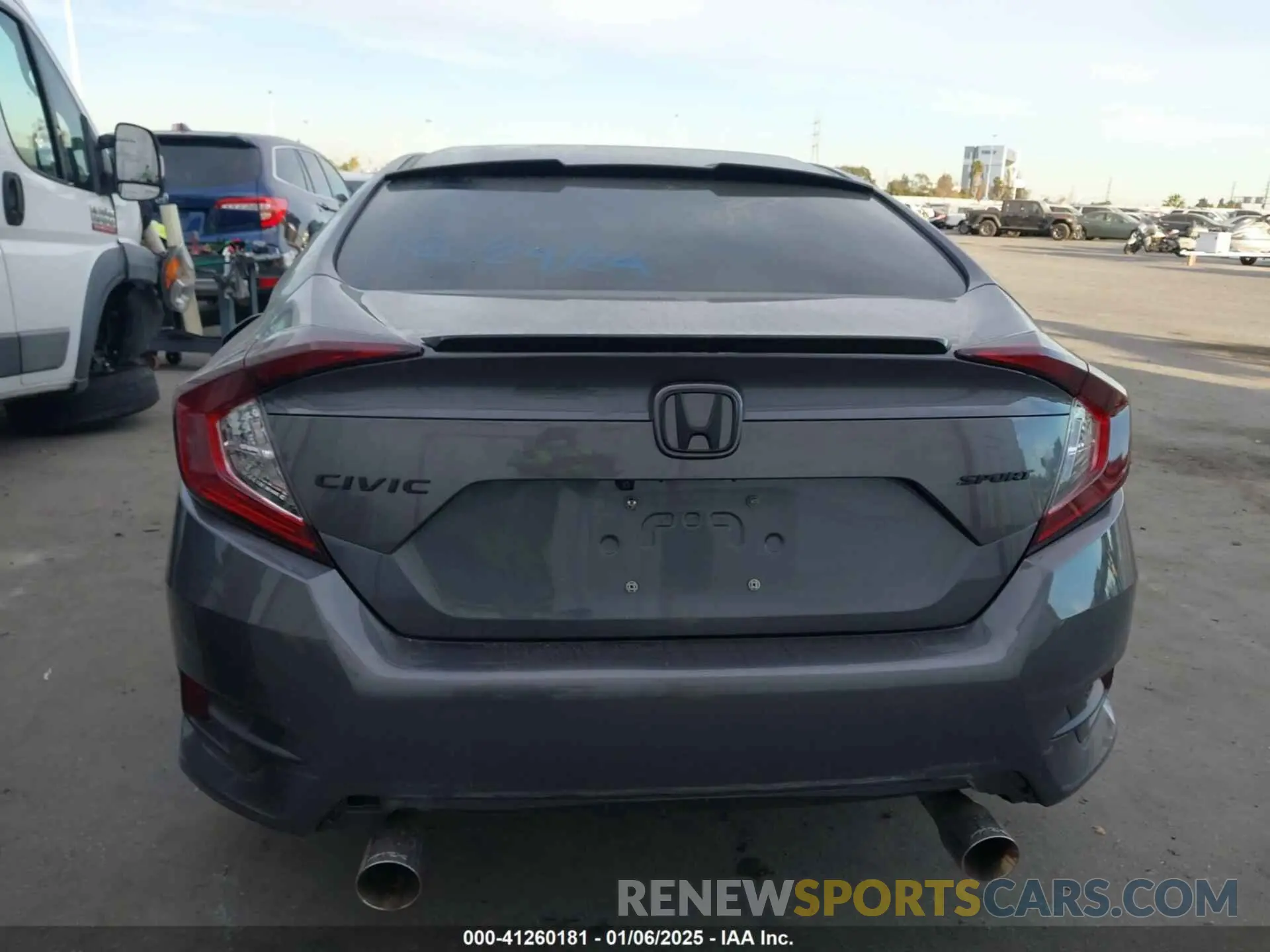 15 fotografías del automóvil dañado 2HGFC2F88LH545892 HONDA CIVIC 2020