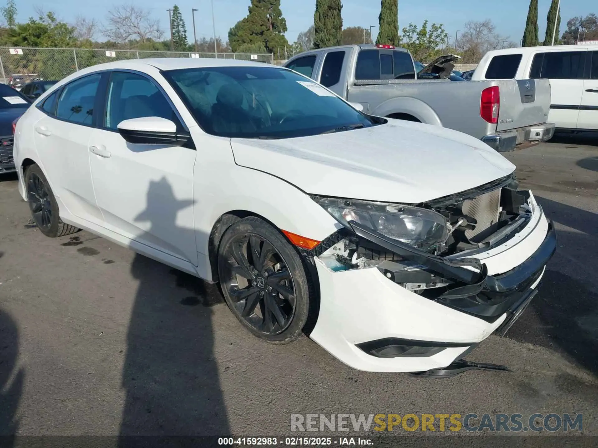 1 fotografías del automóvil dañado 2HGFC2F88LH553023 HONDA CIVIC 2020