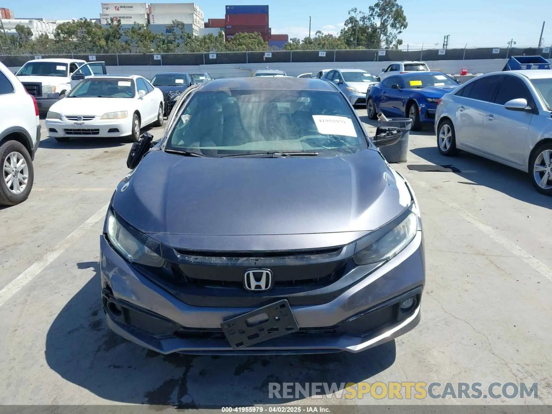 12 fotografías del automóvil dañado 2HGFC2F88LH558707 HONDA CIVIC 2020