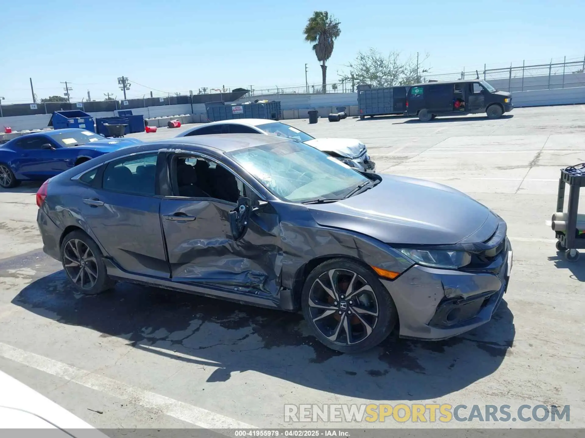 13 fotografías del automóvil dañado 2HGFC2F88LH558707 HONDA CIVIC 2020
