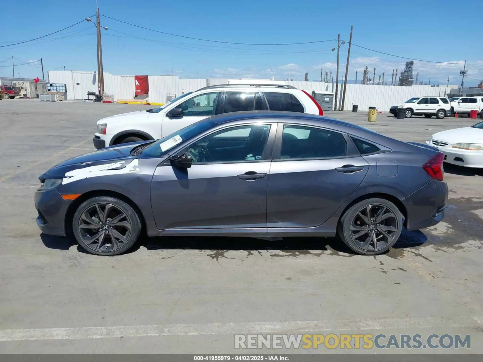 14 fotografías del automóvil dañado 2HGFC2F88LH558707 HONDA CIVIC 2020