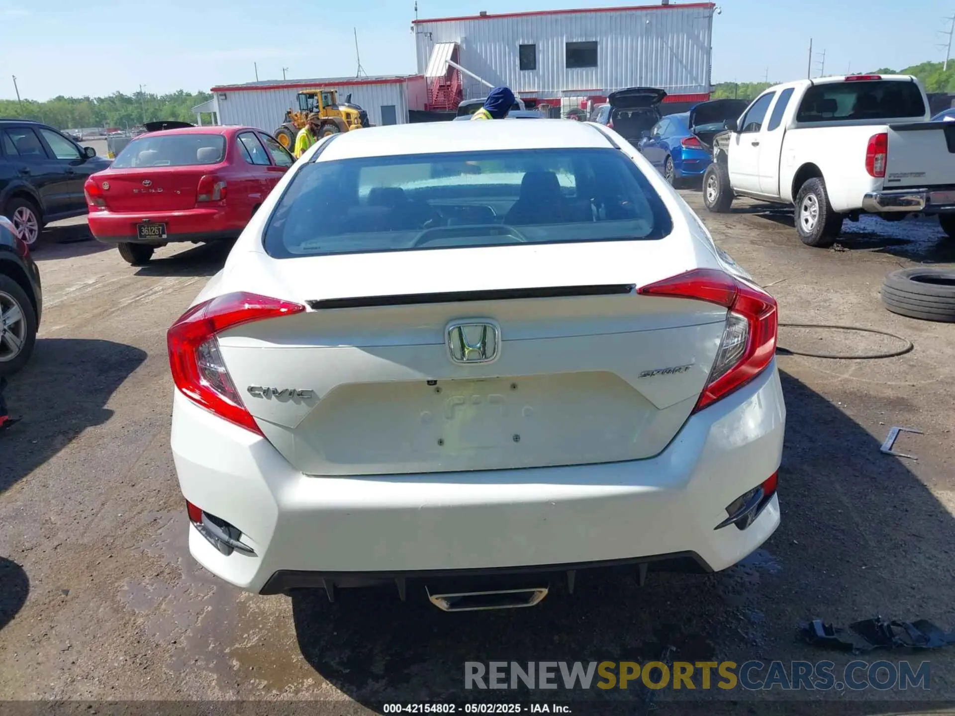 16 fotografías del automóvil dañado 2HGFC2F88LH579525 HONDA CIVIC 2020