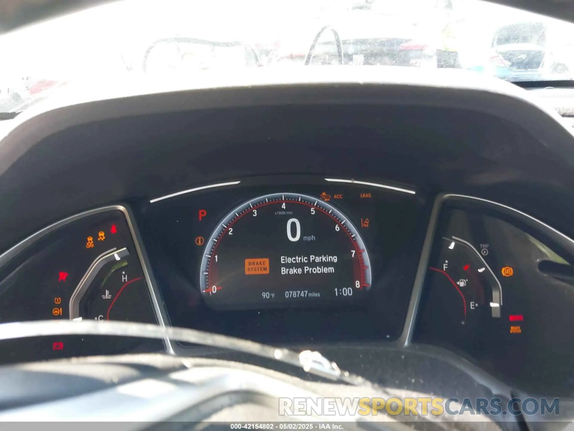 7 fotografías del automóvil dañado 2HGFC2F88LH579525 HONDA CIVIC 2020