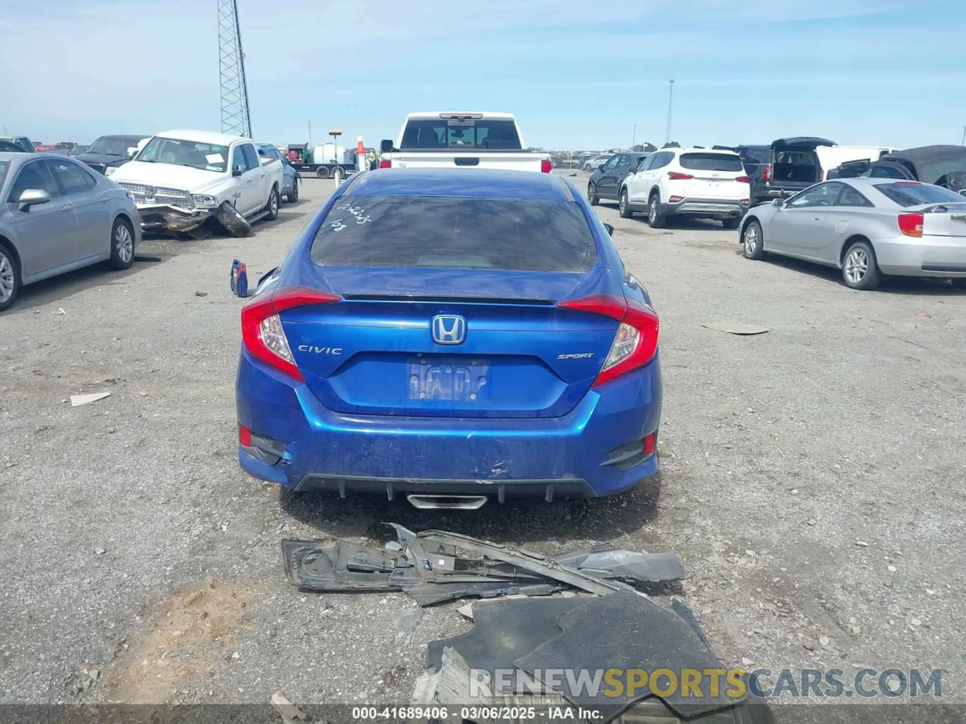 15 fotografías del automóvil dañado 2HGFC2F88LH582070 HONDA CIVIC 2020