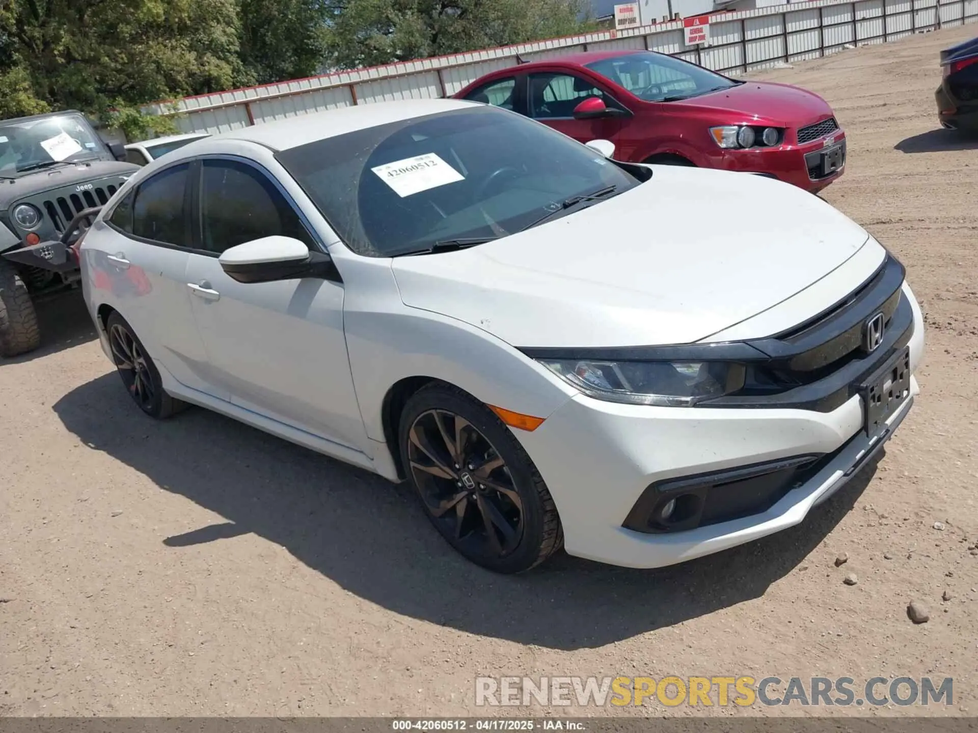 1 fotografías del automóvil dañado 2HGFC2F88LH599533 HONDA CIVIC 2020