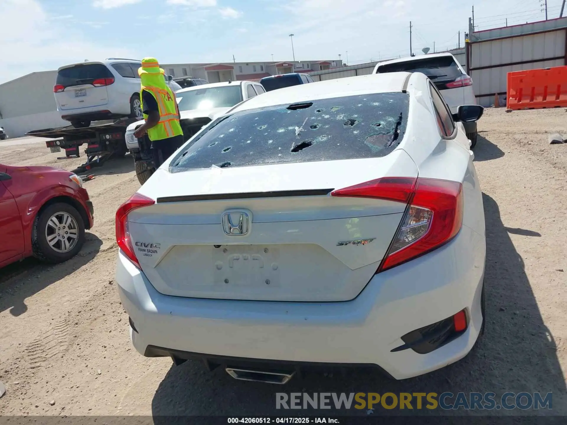 16 fotografías del automóvil dañado 2HGFC2F88LH599533 HONDA CIVIC 2020