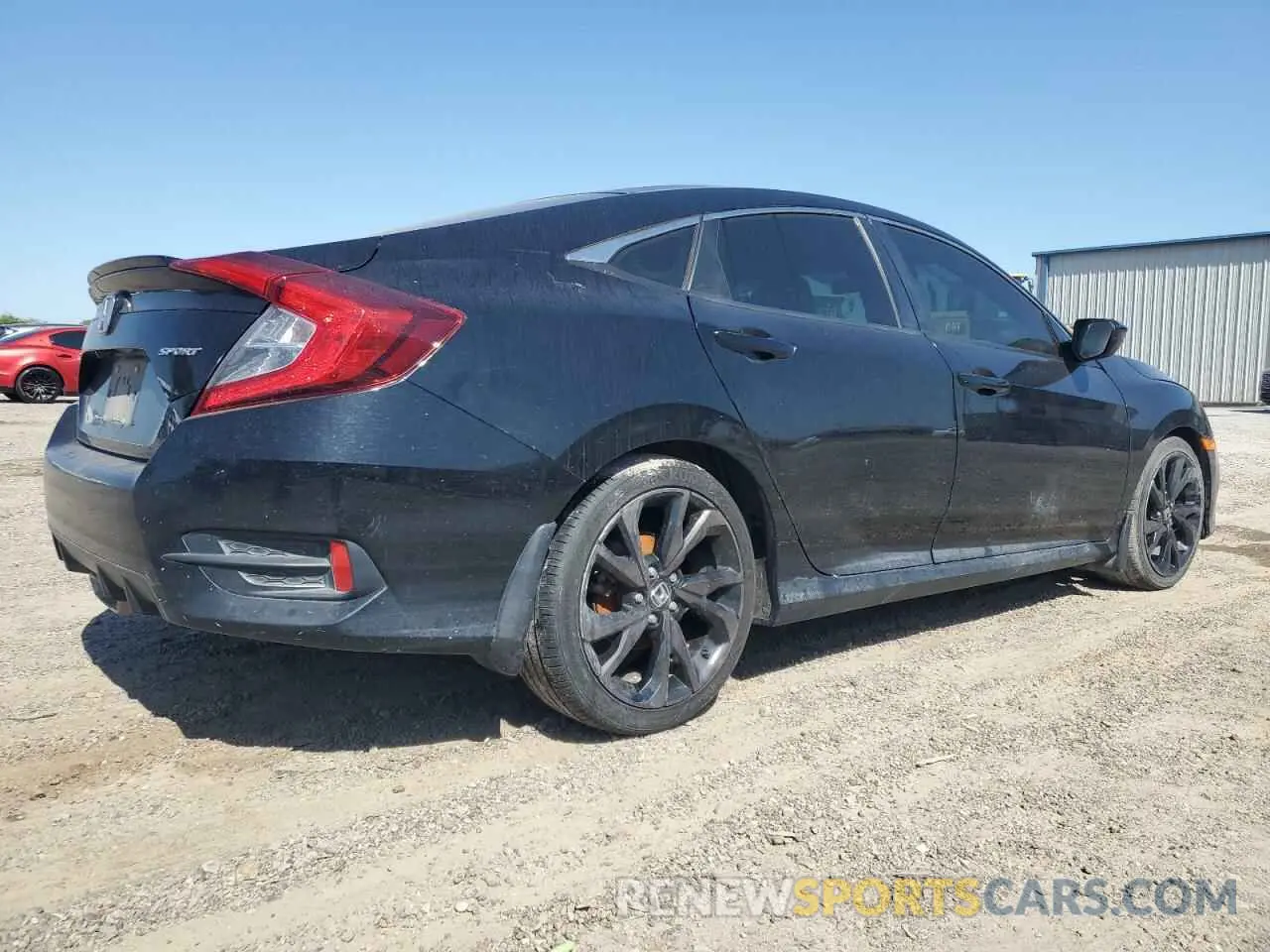 3 fotografías del automóvil dañado 2HGFC2F88LH602379 HONDA CIVIC 2020