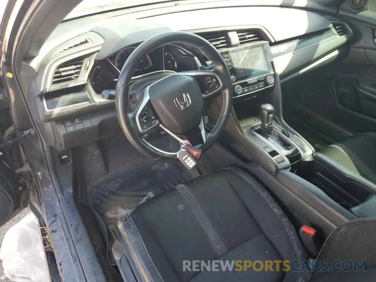 8 fotografías del automóvil dañado 2HGFC2F88LH602379 HONDA CIVIC 2020