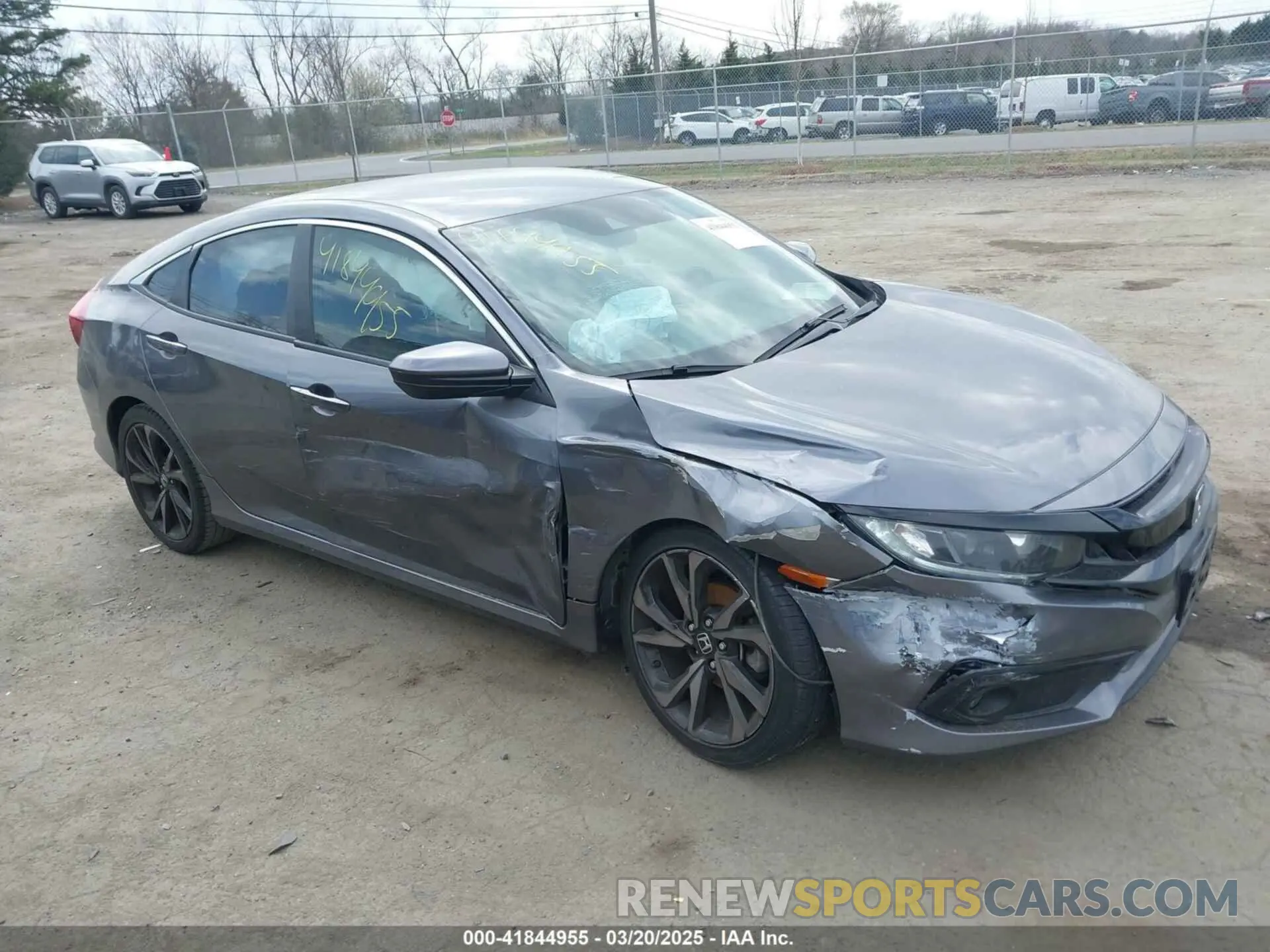 1 fotografías del automóvil dañado 2HGFC2F89LH503084 HONDA CIVIC 2020