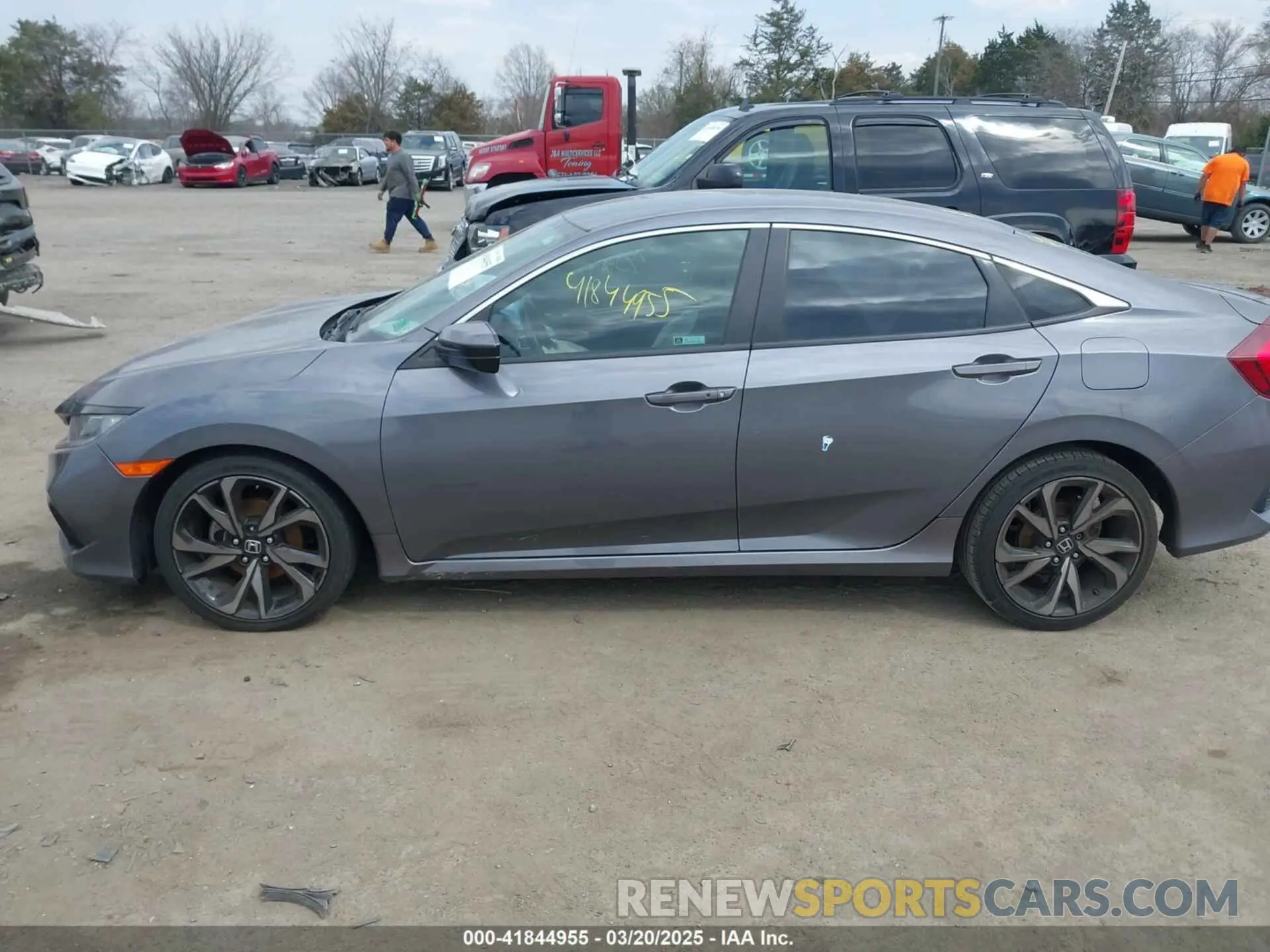 14 fotografías del automóvil dañado 2HGFC2F89LH503084 HONDA CIVIC 2020