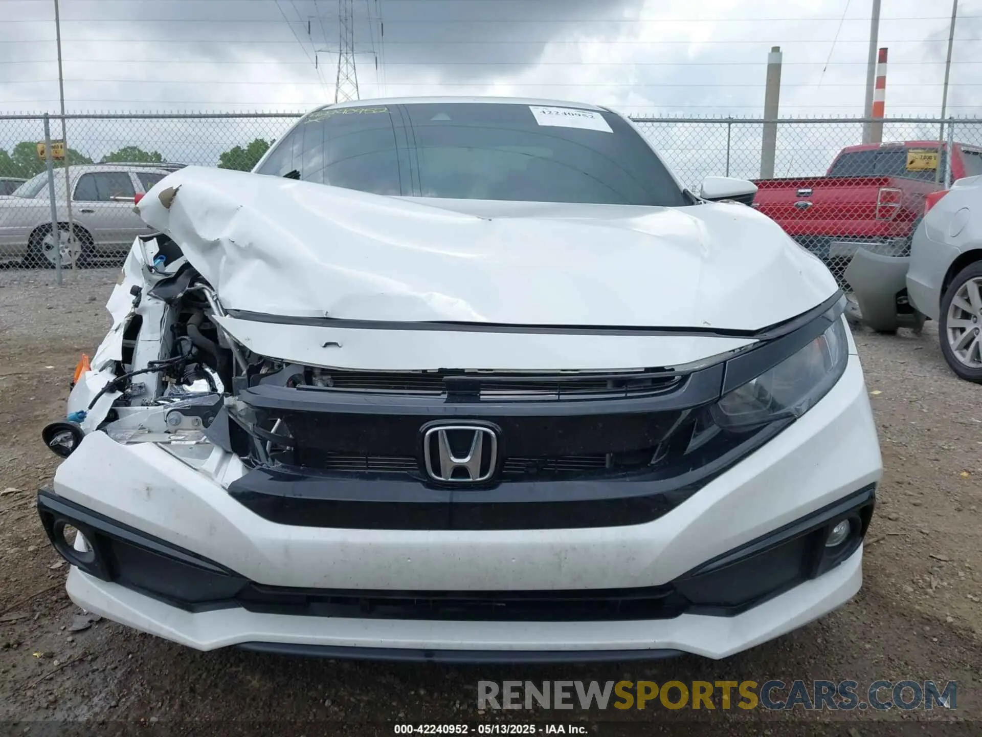 12 fotografías del automóvil dañado 2HGFC2F89LH504574 HONDA CIVIC 2020