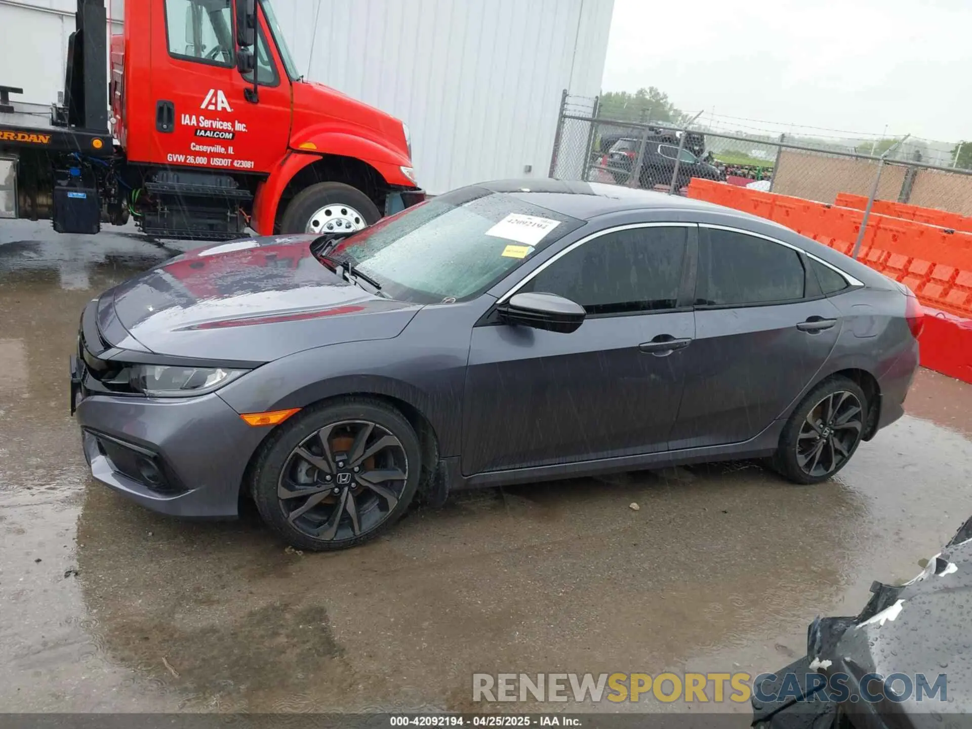 14 fotografías del automóvil dañado 2HGFC2F89LH531726 HONDA CIVIC 2020
