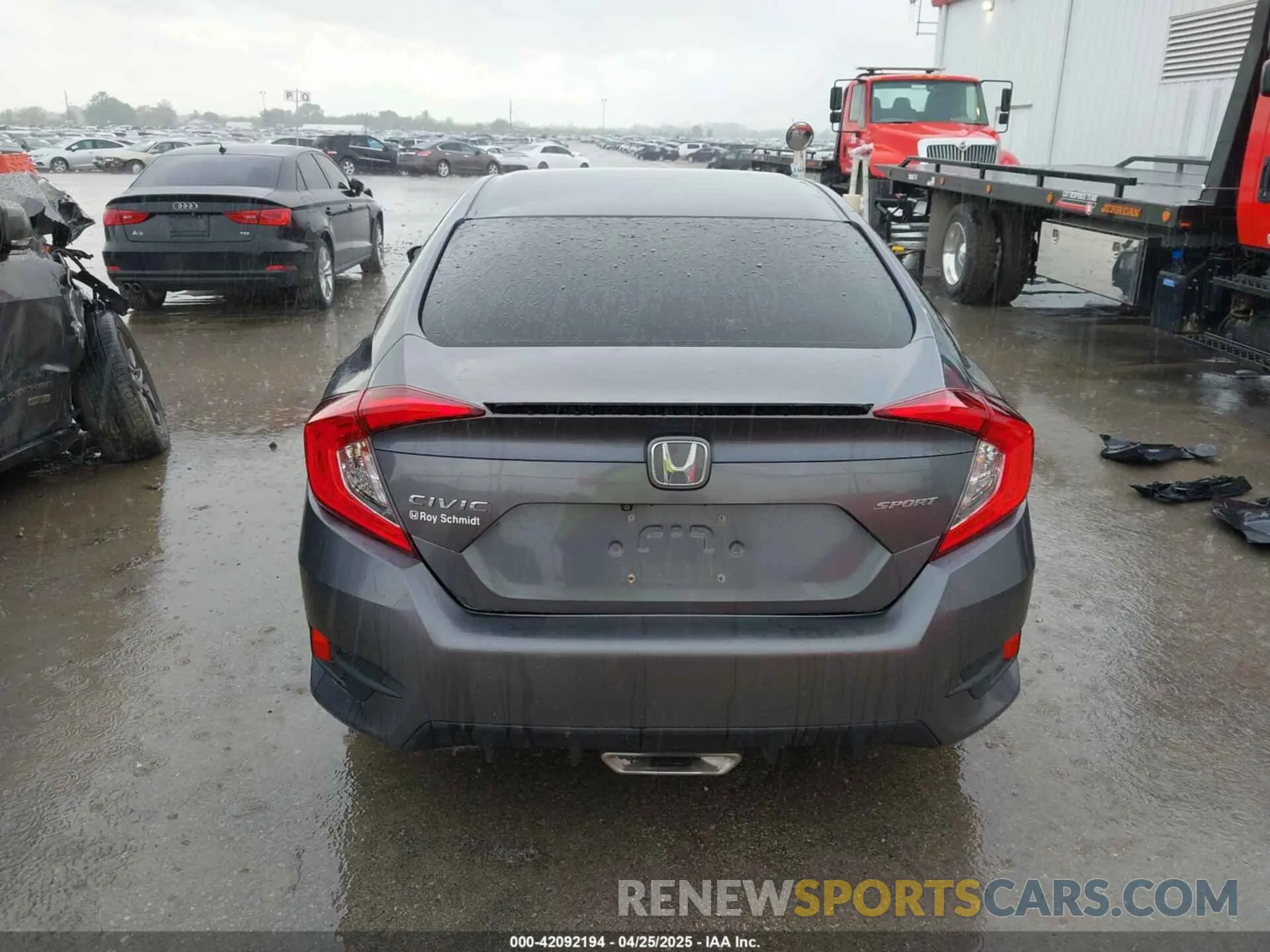 16 fotografías del automóvil dañado 2HGFC2F89LH531726 HONDA CIVIC 2020