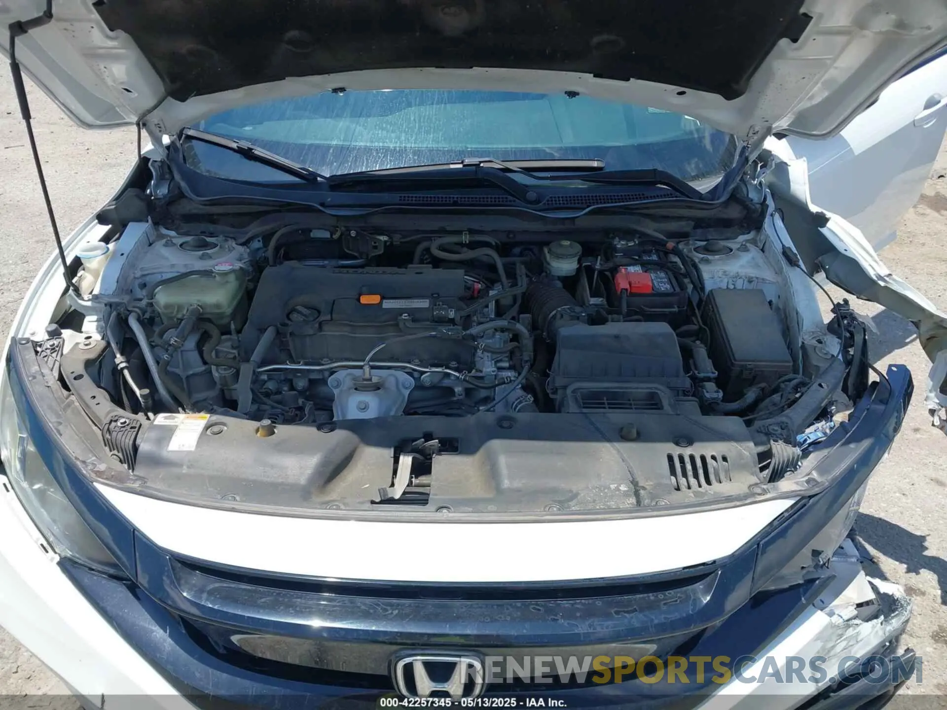 10 fotografías del automóvil dañado 2HGFC2F89LH556674 HONDA CIVIC 2020