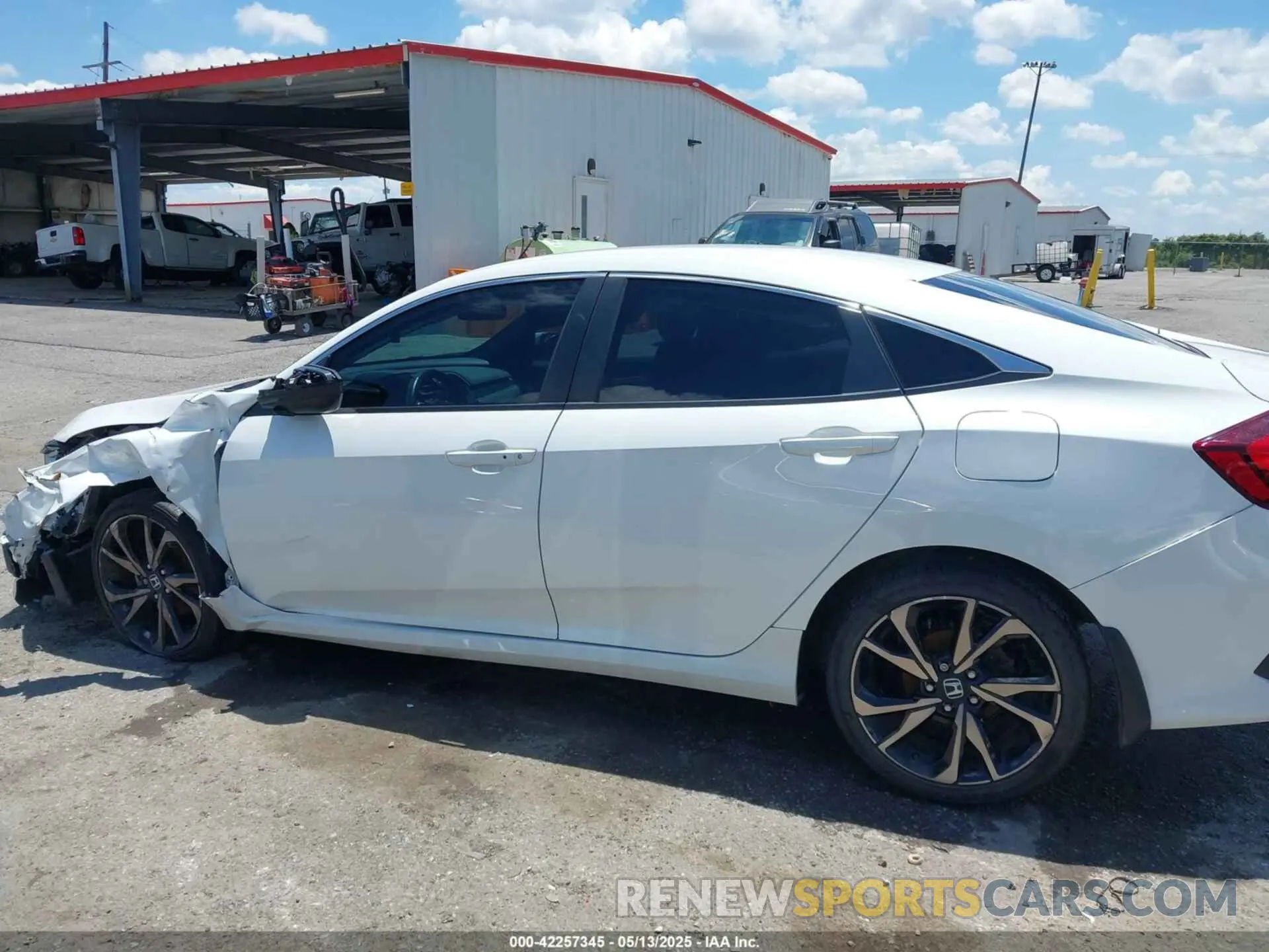14 fotografías del automóvil dañado 2HGFC2F89LH556674 HONDA CIVIC 2020