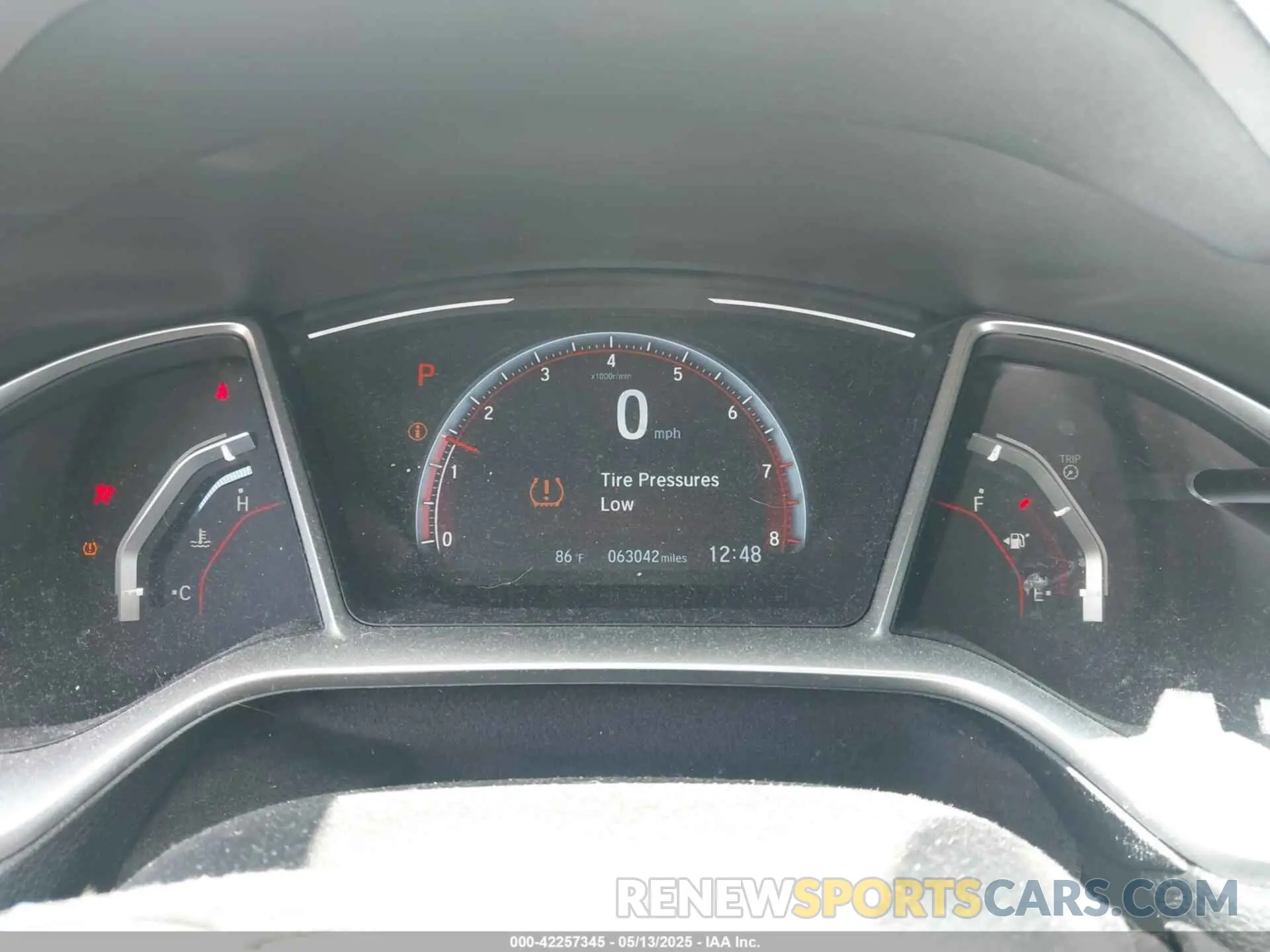 7 fotografías del automóvil dañado 2HGFC2F89LH556674 HONDA CIVIC 2020