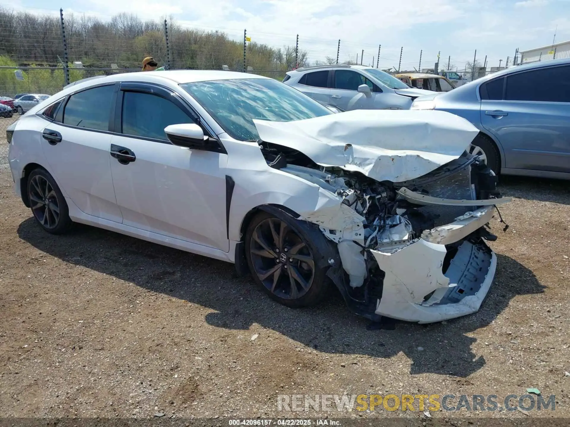 1 fotografías del automóvil dañado 2HGFC2F89LH584314 HONDA CIVIC 2020