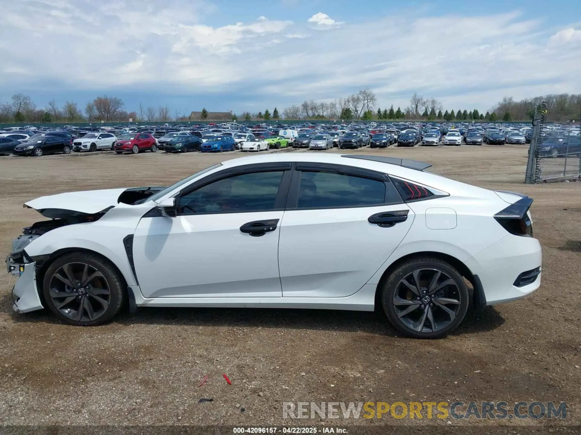 14 fotografías del automóvil dañado 2HGFC2F89LH584314 HONDA CIVIC 2020