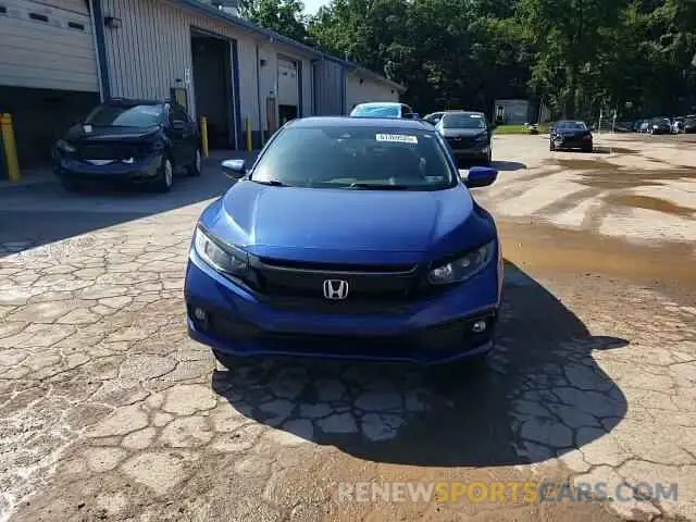 13 fotografías del automóvil dañado 2HGFC2F8XLH514496 HONDA CIVIC 2020